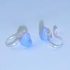 Pendientes de resina con forma de oreja perforada, estilo japonés y coreano, con un toque dulce, frescos y bonitos, sin orejas, de color caramelo.