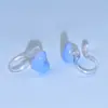 Pendientes de estudiante de moda ins nuevos japoneses y coreanos piercing de oreja de estudiante femenina clip de oreja de resina diseño de nicho aretes de amor
