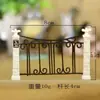 Cubo con señal de tráfico creativa de estilo coreano fresco para jardinería, soporte para flores suculentas de musgo, accesorios de disparo enchufables, adornos para porta flores