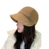 Sombrero de Pescador Engrosado para Niños Invierno Nuevo Combinación Perfecta Alto Valor Estilo Extranjero Alta Calidad Doble Cara Gorra para Disimular el Rostro