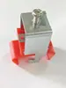 Acero Inoxidable 201 Abrazadera de Tubería para Electricista Abrazadera de Tubería para Electricista Acero en Forma de C Abrazadera para Colgar Tubería de Cable de Alambre Abrazadera para Instrumentos Hebilla de Fijación de Tubería