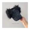 Gorra de Béisbol Acolchada Cálida de Piel Estilo Coreano para Celebridades de Internet, Elegante y Cálida, Combinación Padre-Hijo, Estilizadora de Rostro, Protectora de Orejas, Sombrero Retro
