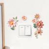 Nova ACC32090 fresco flor interruptor adesivos sala de estar varanda decoração de casa adesivos de parede auto-adesivo atacado