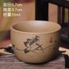 Taza de té kung fu de cerámica al por mayor juego de té porcelana azul y blanca taza maestra pintada a mano taza individual taza de té taza de té tazón de té taza cubo
