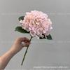 Hortensia hidratante de tacto real, decoración de boda, exhibición floral suave para hotel, decoración de mesa de sala de estar, fotografía de flores falsas