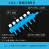 Divisor de Água e Terra para Aquário Tubo Divisor Distribuidor de Água Material de Paisagismo para Aquário Bomba d'Água Acessórios para Fontes de Rocha Conector de Tubo de Água
