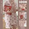 Pijama de Mujer Verano Estilo ins Dibujos Animados Nueva Llegada Lindo Estudiantes Casual Manga Corta Pantalones Cortos Ropa de Casa para Mujer