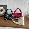 Estilo Coreano Bolinhas Textura de Couro Estilo Casual Design de Nicho Versátil Novo Transfronteiriço Tendência Moderna Personalidade Cool Bolsa de Beleza