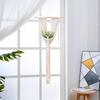 Tapeçaria tecida à mão atacado decoração de parede decoração suspensa de corda de algodão feita à mão estilo boêmio popular