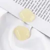 Adesivo de resina roxa em formato geométrico de uva japonesa material para acessórios de joias artesanais brincos