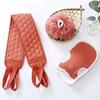 Conjunto de Tiras para as Costas Personalizadas pelo Fabricante Toalha de Banho Tira Longa Toalha de Banho Homens e Mulheres Esfregar Toalha Cinza Banho Banho Bola de Banho Esfregar as Costas