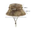 Sombrero táctico de camuflaje de segunda generación de Amazon, parasol, protección solar, para montar a caballo, entrenamiento militar de verano, sombrero de pescador para exteriores.