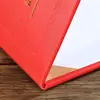 Funda de Cuero para Certificados de Donación, Certificados de Honor, Cartas de Nombramiento, Certificados de Autorización y Certificados de Calificación de Capacitación, con Logo Estampado en Caliente, Personalizable