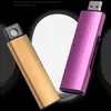 Isqueiro de Tungstênio Digital Personalizado com Logotipo de Celebridade da Internet de Metal Criativo Ultrafino Pronto para Presente Isqueiro de Cigarro Isqueiro Recarregável