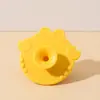 Escova de Shampoo de Silicone Desenho Animado Fofo para Bebê Pente de Silicone para Limpeza no Banho do Bebê Escova Multifuncional para Massagem Facial