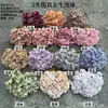 Flores de Hortensia Artificiales de 5 Cabezas Color Otoño Vintage, Decoración para Bodas y Hogar, Flores Falsas al por Mayor