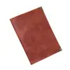 Cuero encerado con patrón de aceite ángulo de cobre dorado licencia de conducir de vehículo motorizado ruso licencia de conducir simple delgada suave funda de cuero para licencia de conducir