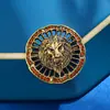 Moda coreana broche Xiangfeng estrella de cinco puntas personalidad Marca de moda corsage accesorios de ropa nicho pasador pasador de solapa venta al por mayor