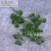 Materiales de Flores Verdes, Flores Simuladas y Plantas Verdes, Techo Decorativo de Flores del Bosque, Adornos Florales para Bodas, Flores Artificiales, Materiales de Hojas Simuladas al por Mayor