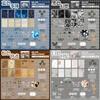 Bolsa Ita DIY kit de material para pins preenchimento segunda dimensão material artesanal papel de fundo mercadoria de anime material para diário