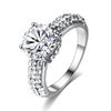 Venta al por mayor de fábrica AliExpress joyería de venta caliente accesorios coreanos anillo de moda de circonita anillo de dama pulsera