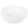 JOBO Tazón de Arroz Comercial de Melamina Tazón Coreano 6.9 pulgadas cm Tazón de Sopa Tazón de Gachas Blanco 1 Paquete