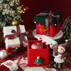 Nochebuena Empaque de Manzana Caja de Regalo Caja Vacía Navidad Grueso de Alta Gama Regalo para Novia Dulces Creativo Pequeño Compañero para Niños