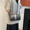 Bolso Cuadrado Retro Transfronterizo para Mujer, Textura de Color Sólido, Bolso de Hombro Único, Fácil y Elegante, Bolso Cruzado Simple para Mujer