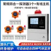 Detector de gas cuatro en uno, oxígeno fijo, gas inflamable, monóxido de carbono, sulfuro de hidrógeno, detector dos en uno, tres en uno