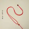 Colgante de Hilo de Plata Nube Propicia Cordón Tejido a Mano Cordón Ajustable Cuerda de Collar Colgante para Coche Cuerda para Colgar en el Cuello Venta al por Mayor