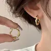 Brincos de Metal de Alta Qualidade Atacado Transfronteiriço para Mulheres 2025 Novo Estilo Quente Brincos de Luxo Acessível Joias Simples Elegantes para Orelha