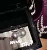 Juego de Joyería para Boda: Collar de Perla con Cuentas Plateadas en Forma de Lágrima, Accesorio para Vestido, Cadena para Clavícula de Perla de Concha Sonriente Color Blanco Roto