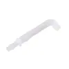 Dispensador de agua codo de silicona anti-doblado tetera para retener agua accesorios juego de té insípido de grado alimenticio tubo de succión
