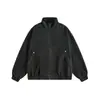 Yidao Vintage 2025 Otoño Nuevo Retro Americano Diseño Desestructurado Dividido y Empalmado Chaqueta de Trabajo Holgada Unisex