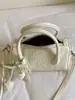 Bolso de Mano Boston Retro de Gran Capacidad con un Ambiente Relajado, Diseño de Nicho, Bolso de Hombro, Color Sólido, Bolso de Hombro Casual para el Día a Día