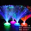 Luzes de Fibra Óptica com Base de Pedra Preciosa Atacado, Luzes Coloridas Piscantes, Luzes de Fada, Brinquedos Populares para Barracas de Rua, Decorações de Feriado para Casa