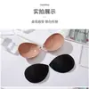 Sujetador invisible transpirable push-up sin tirantes transfronterizo para traje de baño combinado con sujetador de silicona para vestido de novia protectores de pezón antideslizantes