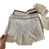 Fleur Francesa ~ 10A Algodão Puro Antibacteriano Cueca Boxer Pequena para Meninas, Anti-Exposição, Confortável, Versátil, Com Fundo Estendido e Ajustado