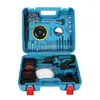 Taladro Eléctrico de Litio Multifuncional 36Vf Destornillador Eléctrico Atornillador Taladro Recargable de Grado Industrial Taladro de Pistola Juego de Taladro Eléctrico Manual