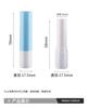 Tubo de lápiz labial de irrigación recta de 3,2 g, tubo de lápiz labial plano, material de envoltura, bálsamo labial simple de plástico para niños, tubo de cera DIY