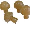 Cristal Natural Tallado 2cm Hongo Pequeño DIY Joyería Colgante de Hongo Llavero Decorativo Regalo Artesanías