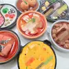 Olla caliente de comida para picar grande, comida de simulación para jugar, accesorios de resina, funda para teléfono móvil, decoración de coche de belleza, imanes para refrigerador