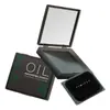 Papel Absorbente de Grasa Facial Control de Grasa Facial Estudiante Mujer Refrescante Facial Masculino Esponja de Maquillaje Caja con Espejo Papel Absorbente de Grasa