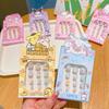 Pegatinas de uñas de la serie Sanrio, exquisitas pegatinas de uñas para niños, lindas pegatinas de uñas Kulomi Meruti para niños
