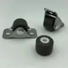 Rueda direccional de rueda lineal de 0.5 pulgadas, rueda de goma silenciosa, herraje, caja de almacenamiento de cajón, rueda para patas de mueble y armario