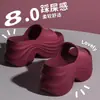 Sandálias de EVA para Mulheres, Chinelos Plataforma de 8cm para Aumentar a Altura, Salto Alto, Antiderrapantes, Adequados para Uso Externo, Casa, Praia, Aumentam a Altura, Antiderrapantes