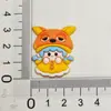Parche Suave de PVC de Conejo Zorro de Dibujos Animados Creativo Zootopia para Funda de Teléfono Móvil DIY Flor para Zapato Joyería Pequeños Accesorios