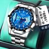 Fábrica de relojes de cuarzo luminosos para hombre, venta al por mayor directa, moda dominante, tendencia, reloj para hombre, reloj calendario resistente al agua, una generación de cabello