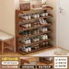 Zapatero Simple para Pasillos Pequeños y Estrechos Hogar Múltiples Niveles Entrada de Puerta Alquiler Dormitorio Zapatero para Zapatos Armario para Zapatos