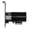 Placa de Rede Ethernet Gigabit 10G PCI-E Com Fio para Computador de Mesa Servidor NAS Jogos Porta Ethernet RJ45